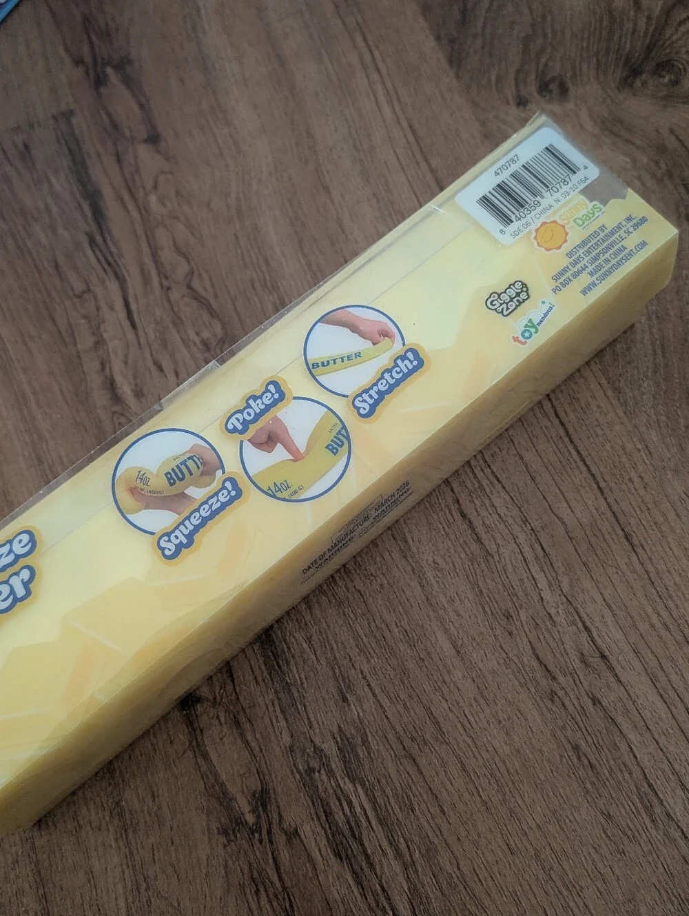 Squeeeze Butter Salted Butter Squishy Sensory Toy New Sealed